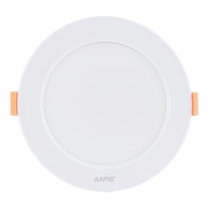 Đèn led downlight 12W viền trắng lỗ khoét 105mm ánh sáng trắng DLT2-12T MPE