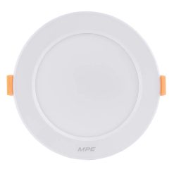 Đèn led downlight 12W viền trắng lỗ khoét 105mm ánh sáng trung tính DLT-12N MPE