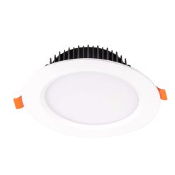 Đèn led downlight 12W viền trắng lỗ khoét 105mm ánh sáng trung tính DLT-12N MPE