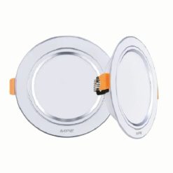 Đèn led downlight 5W viền bạc lỗ khoét 74mm ánh sáng trung tính DLB2-5N MPE
