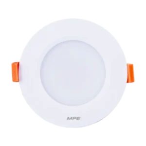 Đèn led downlight 5W viền trắng lỗ khoét 74mm ánh sáng trung tính DLT-5N MPE