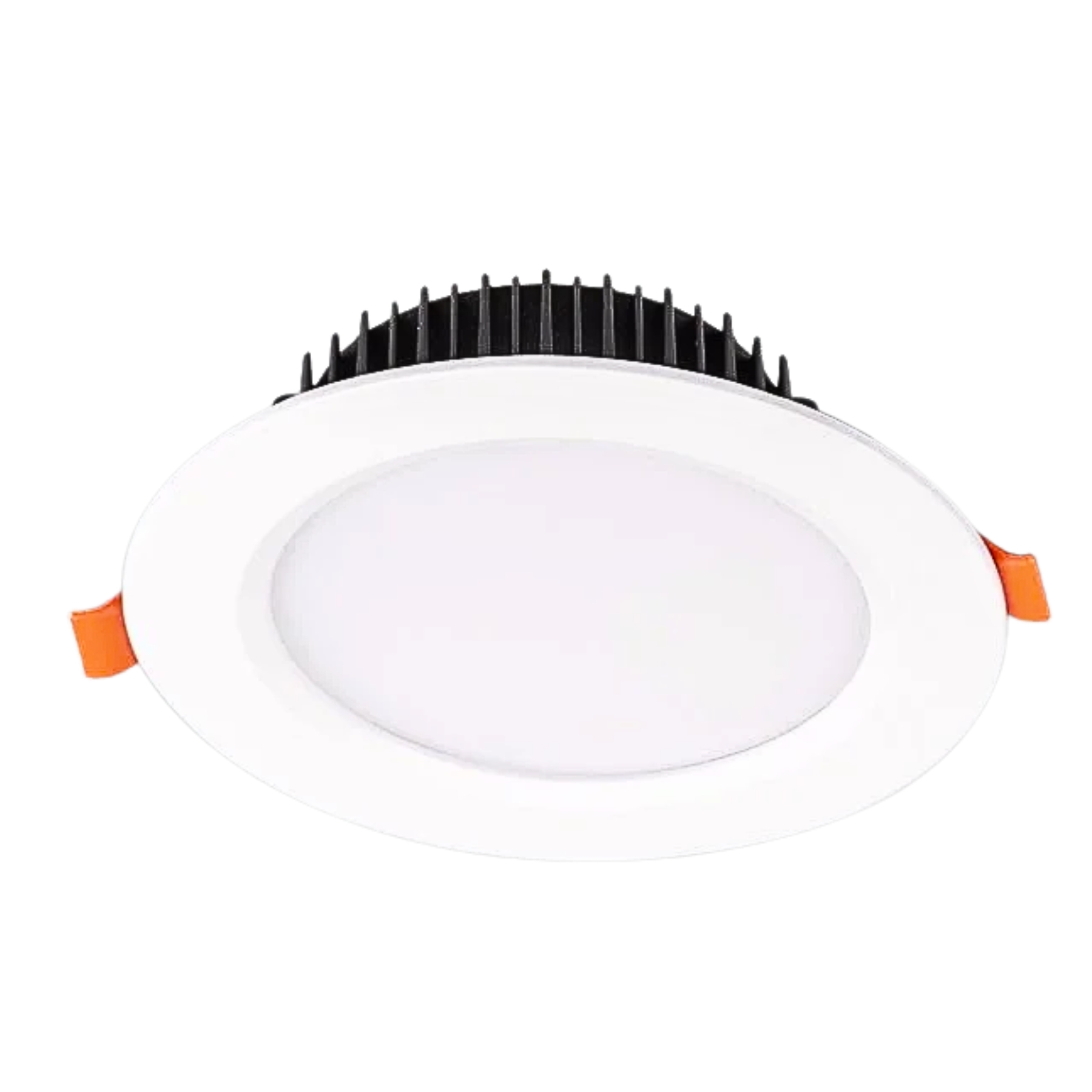Đèn led downlight 5W viền trắng lỗ khoét 74mm ánh sáng vàng DLT-5V MPE