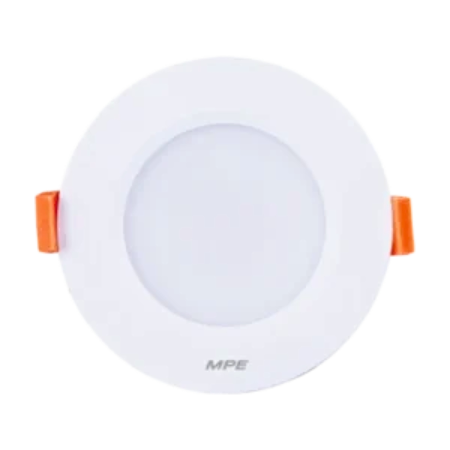 Đèn led downlight 5W viền trắng lỗ khoét 74mm ánh sáng vàng DLT-5V MPE