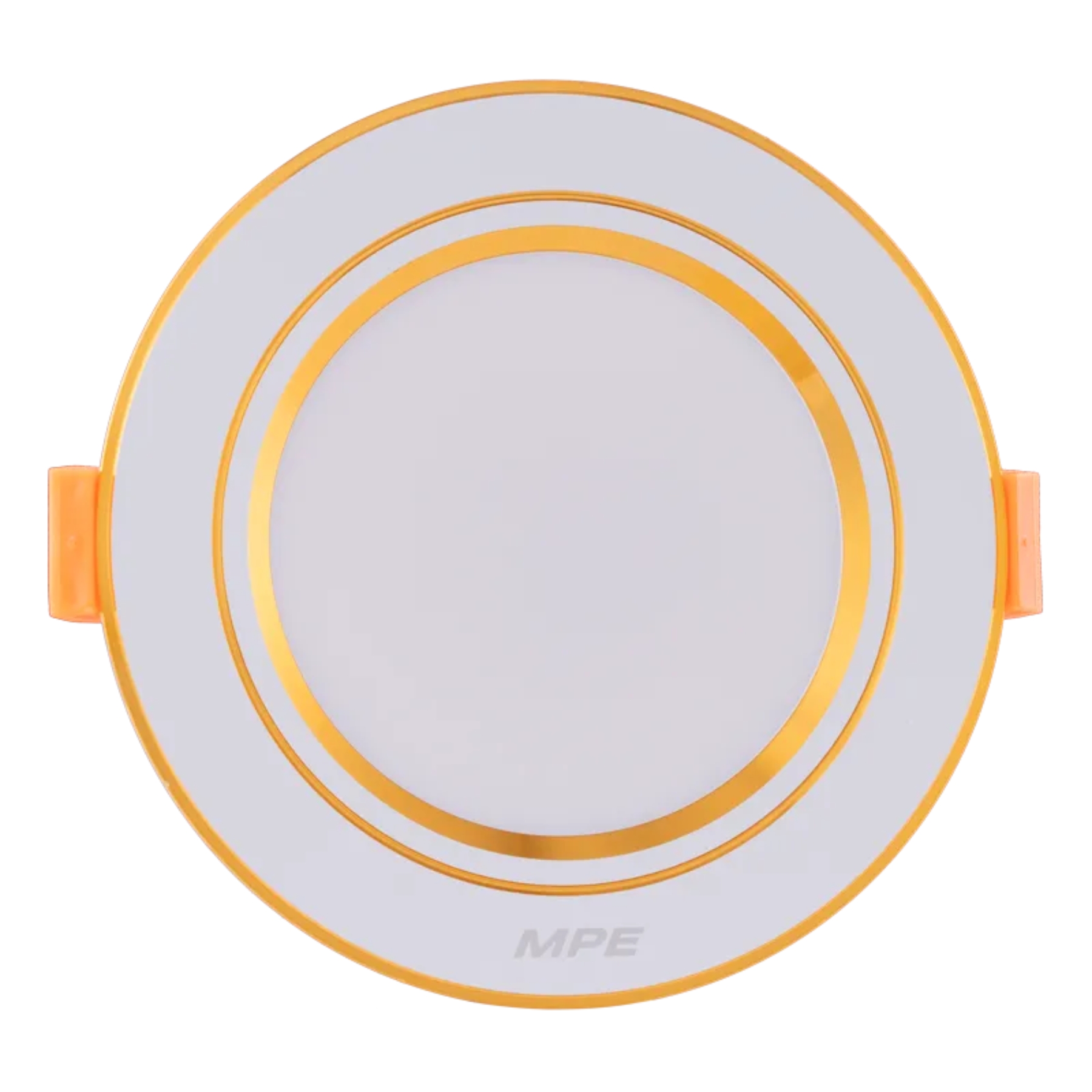 Đèn led downlight 5W viền vàng lỗ khoét 74mm ánh sáng trắng DLV-5T MPE