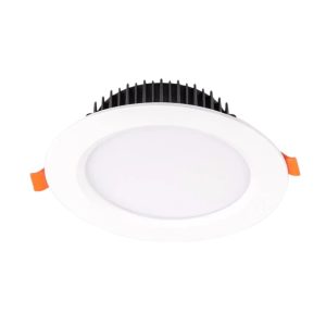 Đèn led downlight 7W viền trắng lỗ khoét 80mm - 3 chế độ màu DLT-7/3C MPE