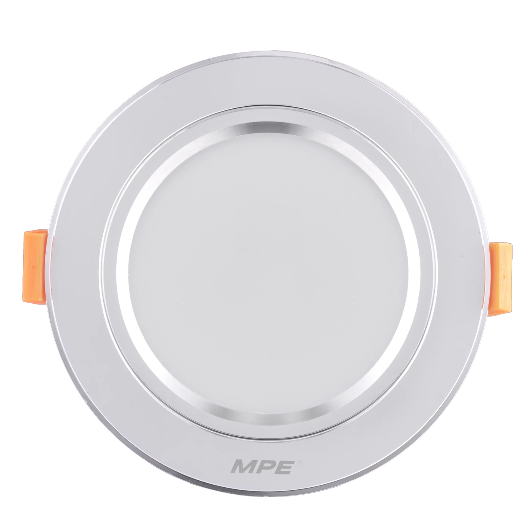 Đèn led downlight 9W viền bạc lỗ khoét 105mm - 3 chế độ màu DLBL2-9/3C MPE