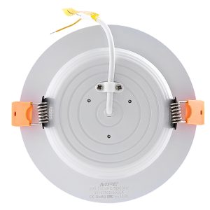 Đèn led downlight 9W viền trắng lỗ khoét 105mm ánh sáng trắng DLTL2-9T MPE