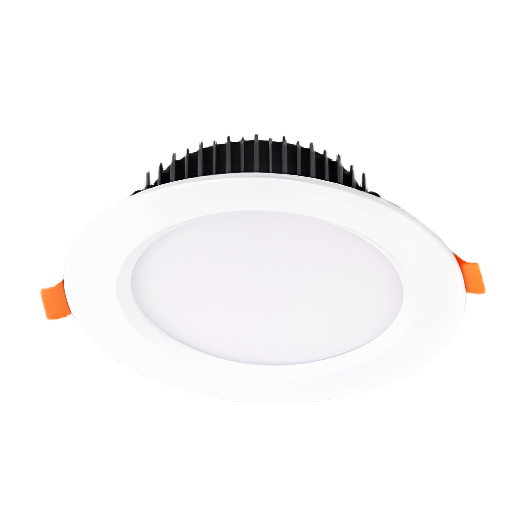 Đèn led downlight 9W viền trắng lỗ khoét 80mm - 3 chế độ màu DLT-9/3C MPE