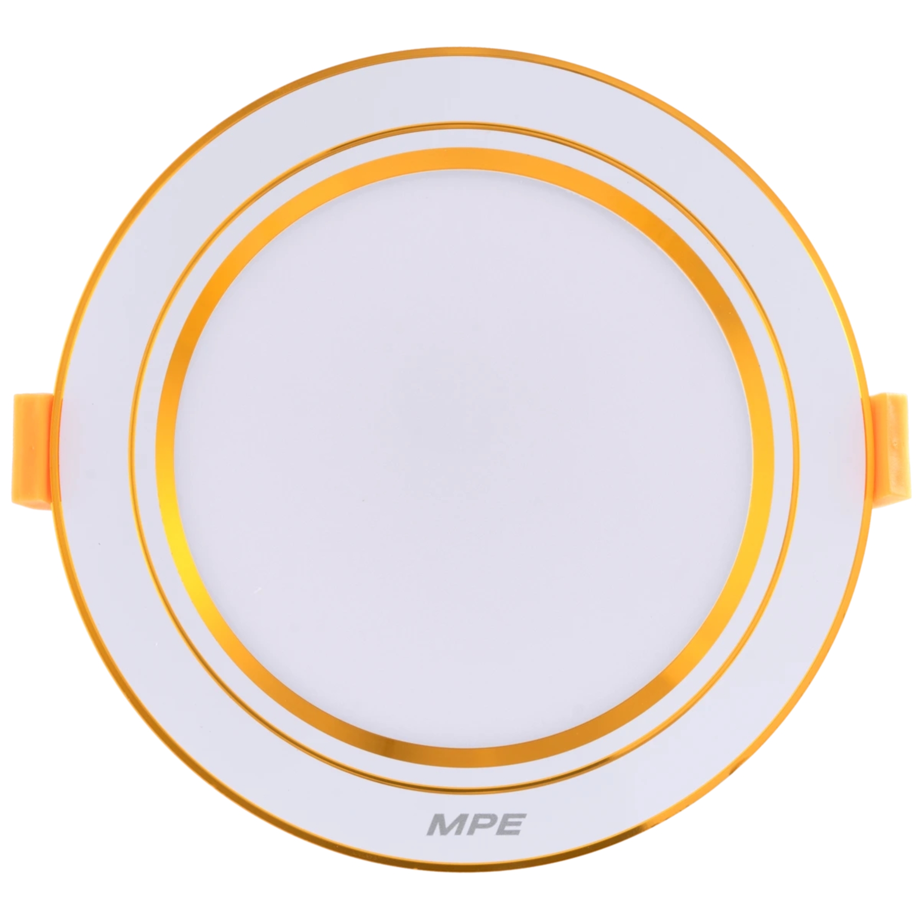 Đèn led downlight 9W viền vàng lỗ khoét 105mm ánh sáng trắng DLVL-9T MPE