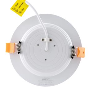 Đèn led downlight 9W viền vàng lỗ khoét 105mm ánh sáng trung tính DLVL-9N MPE
