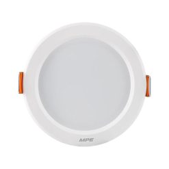 Đèn led downlight âm trần 7W tăng phô tích hợp trong thân đèn - ánh sáng vàng - khoét lỗ 90mm DLE-7V MPE