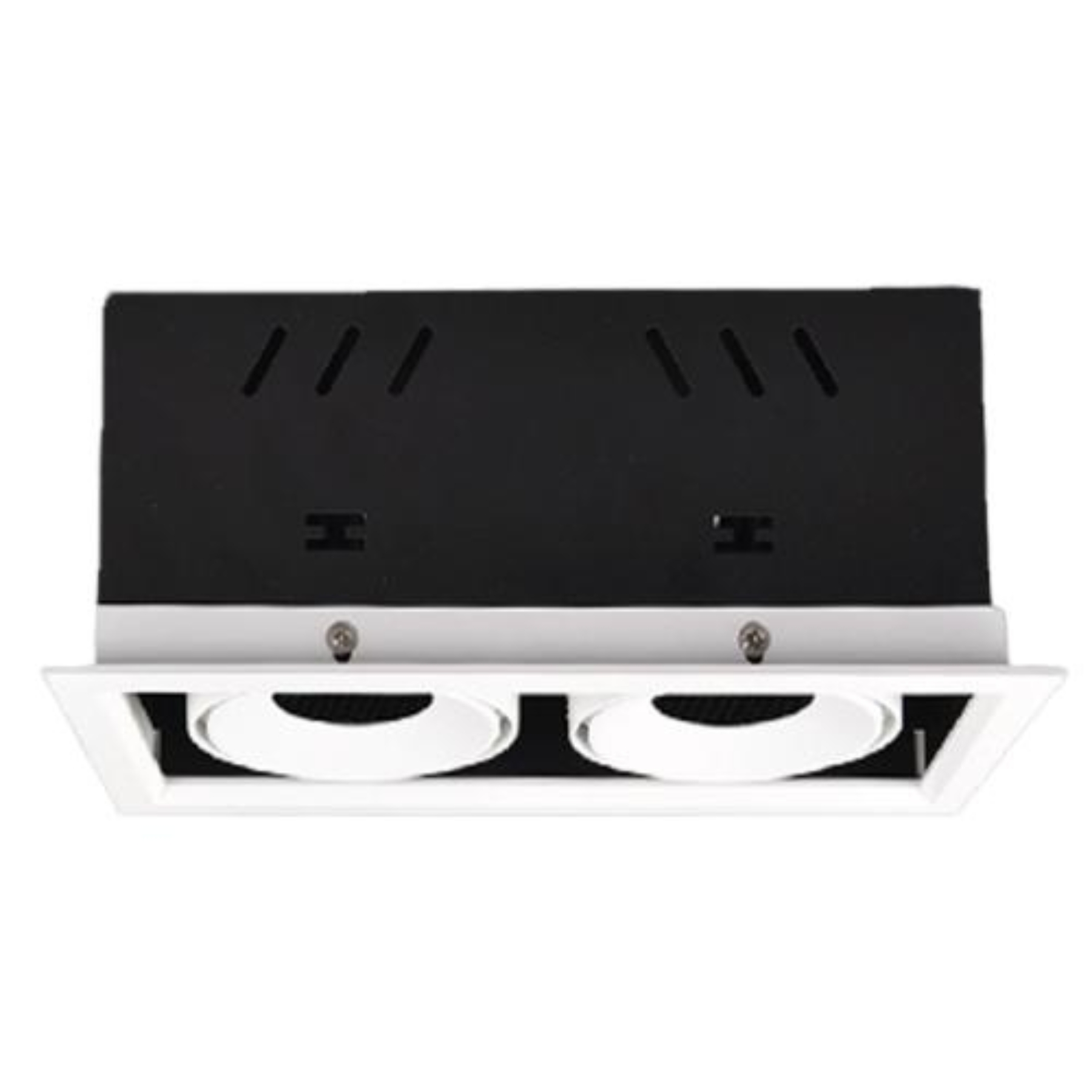 Đèn led downlight âm trần chiếu điểm spotlight 2 đèn 20Wx2 ánh sáng trung tính DLS-220N MPE