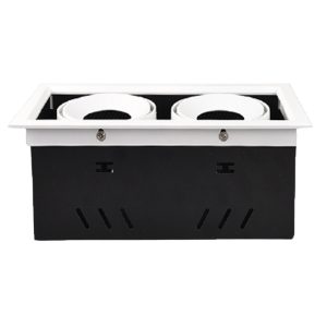Đèn led downlight âm trần chiếu điểm spotlight 2 đèn 7Wx2 ánh sáng trắng DLS-207T MPE