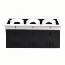 Đèn led downlight âm trần chiếu điểm spotlight 3 đèn 20Wx3 ánh sáng trung tính DLS-320N MPE