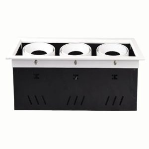 Đèn led downlight âm trần chiếu điểm spotlight 3 đèn 20Wx3 ánh sáng vàng DLS-320V MPE