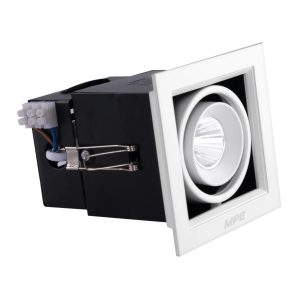 Đèn led downlight âm trần chiếu điểm spotlight 7W ánh sáng trung tính DLS-107N MPE