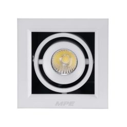 Đèn led downlight âm trần chiếu điểm spotlight 7W ánh sáng vàng DLS-107V MPE