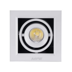 Đèn led downlight âm trần chiếu điểm spotlight 7W ánh sáng vàng DLS-107V MPE