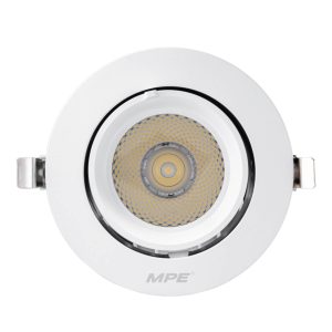 Đèn led downlight âm trần điều chỉnh hướng chiếu sáng 20W ánh sáng trắng DLA-20T MPE