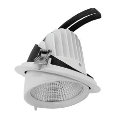 Đèn led downlight âm trần điều chỉnh hướng chiếu sáng 20W ánh sáng vàng DLA-20V MPE