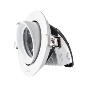 Đèn led downlight âm trần điều chỉnh hướng chiếu sáng 20W ánh sáng vàng DLA-20V MPE