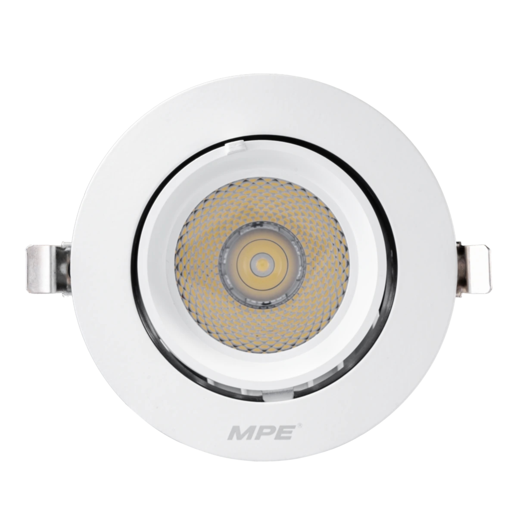Đèn led downlight âm trần điều chỉnh hướng chiếu sáng 20W ánh sáng vàng DLA-20V MPE