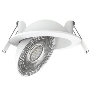 Đèn led downlight âm trần điều chỉnh hướng chiếu sáng 7W 3 chế độ màu DLA2-7 MPE