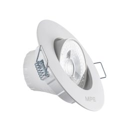 Đèn led downlight âm trần điều chỉnh hướng chiếu sáng mặt tròn 3W ánh sáng trắng DLA2R-3T MPE