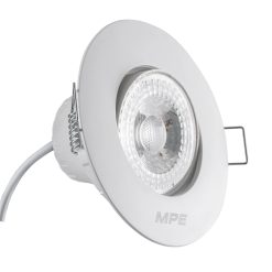 Đèn led downlight âm trần điều chỉnh hướng chiếu sáng mặt tròn 5W ánh sáng trắng DLA2R-5T MPE