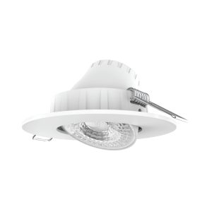 Đèn led downlight âm trần điều chỉnh hướng chiếu sáng mặt tròn 5W ánh sáng trắng DLA2R-5T MPE