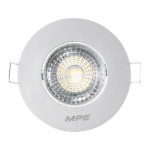 Đèn led downlight âm trần điều chỉnh hướng chiếu sáng mặt tròn 5W ánh sáng trắng DLA2R-5T MPE
