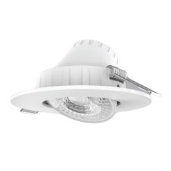 Đèn led downlight âm trần điều chỉnh hướng chiếu sáng mặt tròn 7W ánh sáng trắng DLA2R-7T MPE
