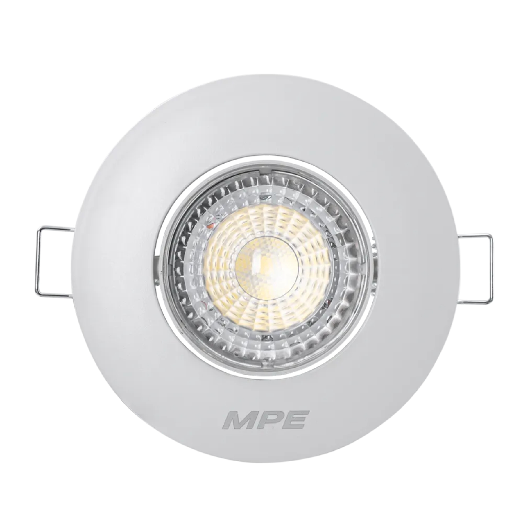 Đèn led downlight âm trần điều chỉnh hướng chiếu sáng mặt tròn 7W ánh sáng vàng DLA2R-7V MPE