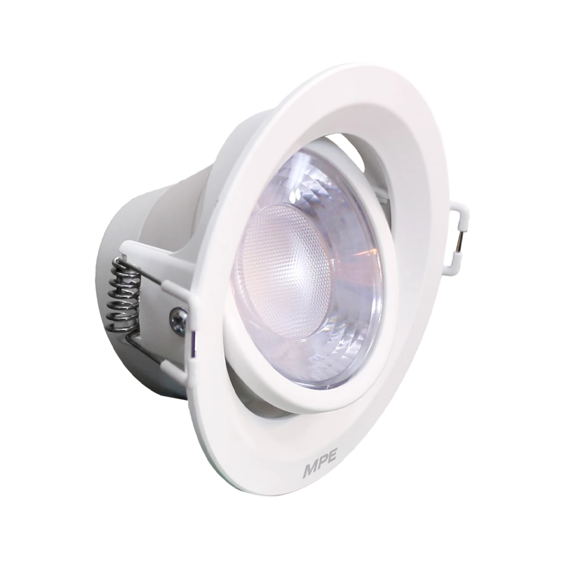 Đèn led downlight âm trần điều chỉnh hướng chiếu sáng mặt tròn 9W ánh sáng trắng DLA2R-9T MPE