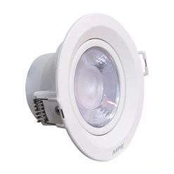 Đèn led downlight âm trần điều chỉnh hướng chiếu sáng mặt tròn 9W ánh sáng trắng DLA2R-9T MPE