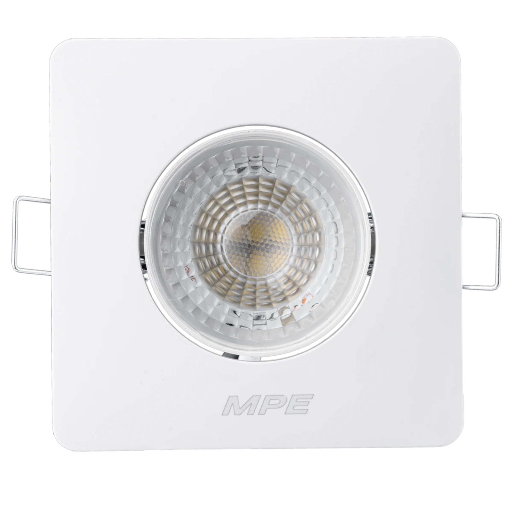 Đèn led downlight âm trần điều chỉnh hướng chiếu sáng mặt vuông 7W ánh sáng trắng DLA2S-7T MPE