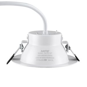 Đèn led downlight âm trần nhôm 12W - ánh sáng trắng DLF2-12T MPE