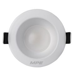 Đèn led downlight âm trần nhôm 7W - ánh sáng vàng DLF2-7V MPE