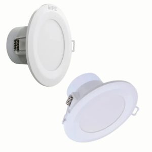 Đèn led downlight âm trần nhựa 6W - 3 chế độ màu - DLC-6/3C MPE