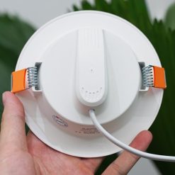 Đèn led downlight âm trần 9W tăng phô tích hợp trong thân đèn - 3 chế độ màu - khoét lỗ 100mm DLEL-9/3C MPE