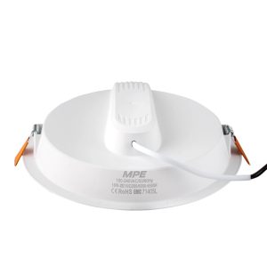 Đèn led downlight âm trần 18W tăng phô tích hợp trong thân đèn - ánh sáng trắng - khoét lỗ 200mm DLE-18T MPE