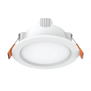 Đèn led downlight âm trần 9W tăng phô tích hợp trong thân đèn - ánh sáng vàng - khoét lỗ 90mm DLE-9V MPE