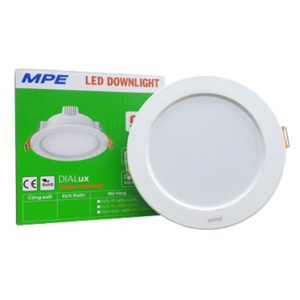 Đèn led downlight âm trần 9W tăng phô tích hợp trong thân đèn - ánh sáng trắng - khoét lỗ 100mm DLEL-9T MPE