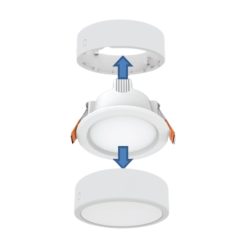 phụ kiện khung lắp nổi downlight SRDLE-9 MPE