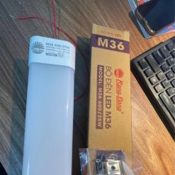 Bộ đèn LED bán nguyệt 25W 600mm ánh sáng trắng M36 600/25W 6500K Rạng Đông