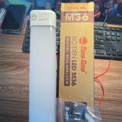 Bộ đèn LED bán nguyệt 25W 600mm ánh sáng trắng M36 600/25W 6500K Rạng Đông