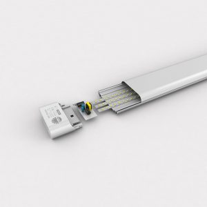 Bộ đèn LED bán nguyệt 60W 1200mm ánh sáng trắng M66 1200/60W 6500K Rạng Đông