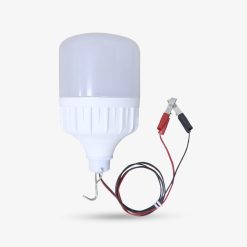 Bóng đèn led bulb dùng kẹp bình ác quy 12W TR70N1/12W.DC 6500K (12-24VDC Kẹp) Rạng Đông