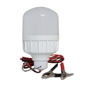 Bóng đèn led bulb dùng kẹp bình ác quy 12W TR70N1/12W.DC 6500K (12-24VDC Kẹp) Rạng Đông