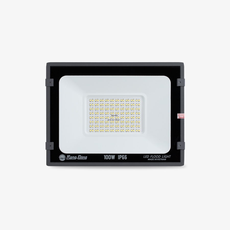 Đèn LED Chiếu pha 100W ánh sáng vàng CP10 100W 3000K Rạng Đông